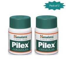 Himalaya Pilex 60 Tablets(Pack of 2)