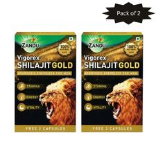 Zandu Vigorex Shilajit Gold 10 Capsules(Pack of 2)