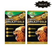Zandu Vigorex Shilajit Gold 10 Capsules(Pack of 2)