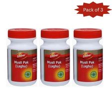 Dabur Musli Pak(Laghu) 125 Gm(Pack of 3)