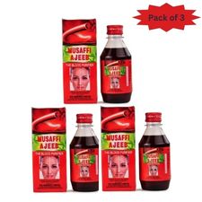Rex Remedies Musaffi Ajeeb Blood Purifier 200 Ml(Pack of 3)