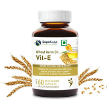 Load image into Gallery viewer, Sri Sri Tattva Wheat Germ Oil Vit-E 60 Capsules
