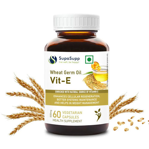 Sri Sri Tattva Wheat Germ Oil Vit-E 60 Capsules