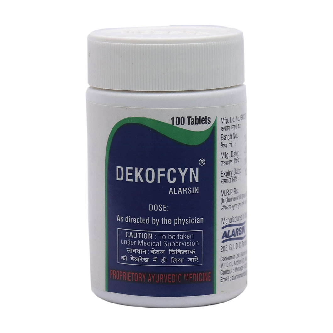 Alarsin Dekofcyn 100 Tablets