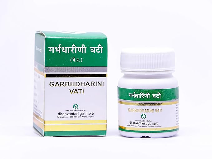 Dhanvantari Guj. Herb Garbhdharini Vati (Gold) 20 Tablets
