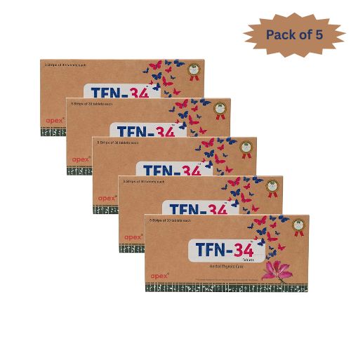 Apex Laboratories Tfn-34 30 Tablets (Pack of 5)