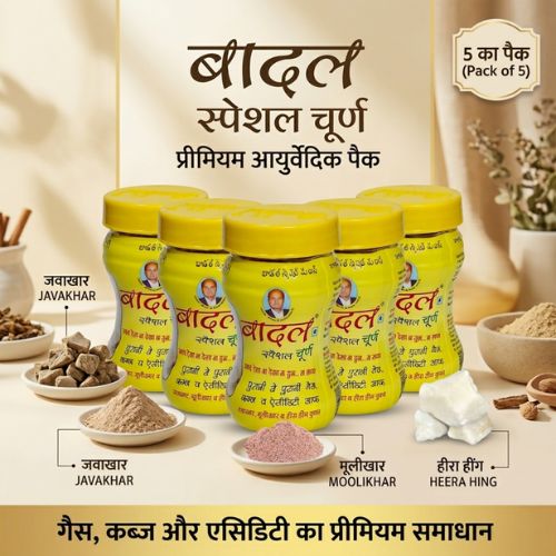 Mansi Ayurvedic Pharmacy Badal Special Churan 150 Gm (Pack of 5)