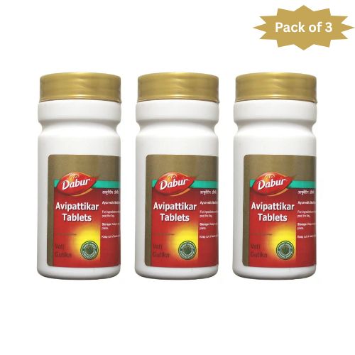 Dabur Avipattikar 60 Tablets (Pack of 3)