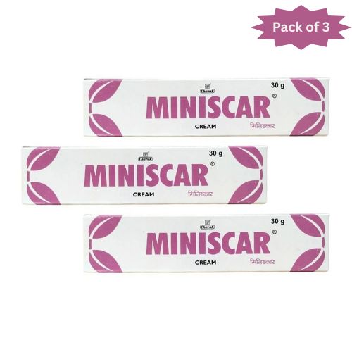 Charak Pharma Miniscar Cream 30 Gm (Pack of 3)