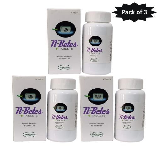 Nagarjun (Gujarat) N-Betes 60 Tablets(Pack of 3)