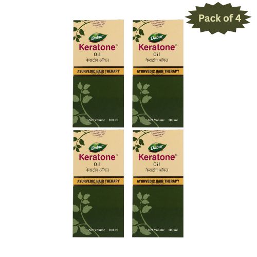 Dabur Keratone Oil 100 Ml (Pack of 4)