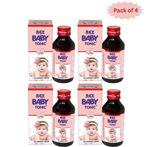 Rex Remedies Rex Baby Tonic 100 Ml (Pack of 4)
