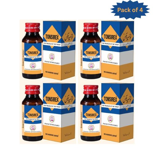 Rex Remedies Tonsirex 50 Ml (Pack of 4)