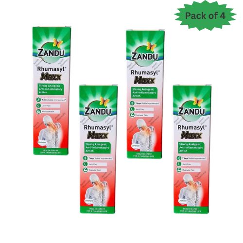 Zandu Rhumasyl Maxx Oil 100 Ml (Pack of 4)