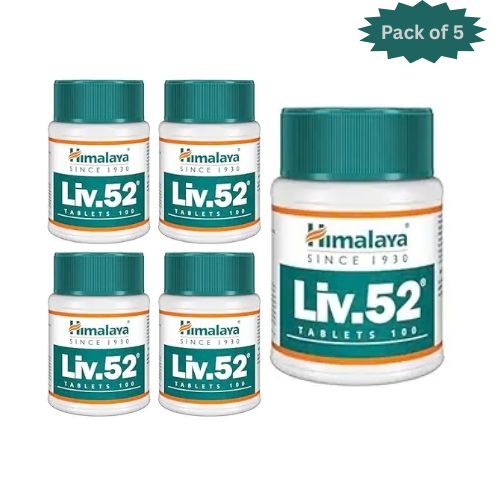 Himalaya Liv.52 100 Tablets (Pack of 5)