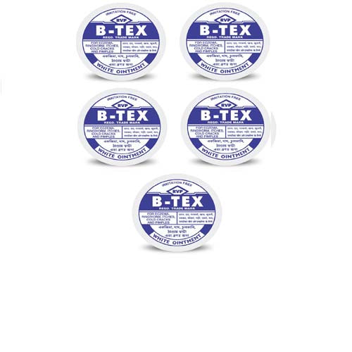 B-Tex White Ointment 14 Gm (Pack Of 5)