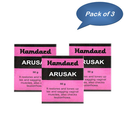 Hamdard Arusak 50 Gm (Pack Of 3)