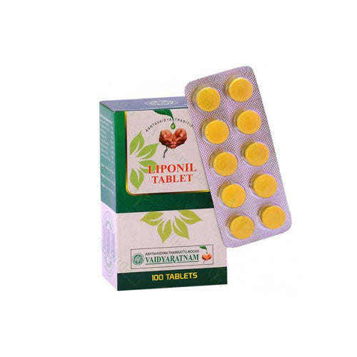 Vaidyaratnam Liponil 100 Tablets