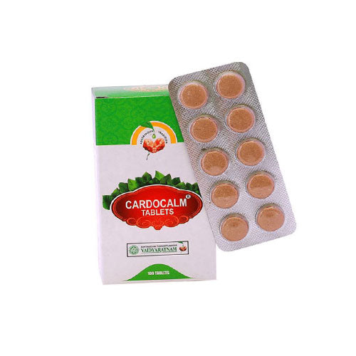 Vaidyaratnam Cardocalm 100 Tablets