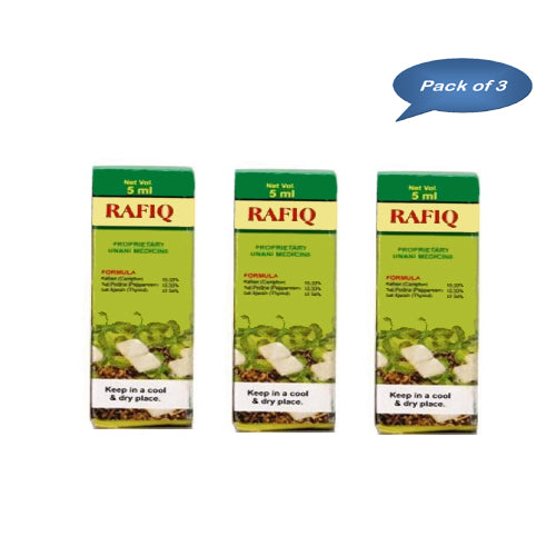 New Shama Rafiq 5 Ml (Pack Of 3)