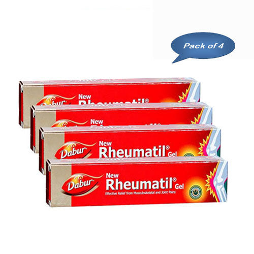 Dabur Rheumatil Gel 30 Gm (Pack Of 4)