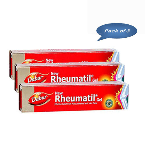 Dabur Rheumatil Gel 30 Gm (Pack Of 3)