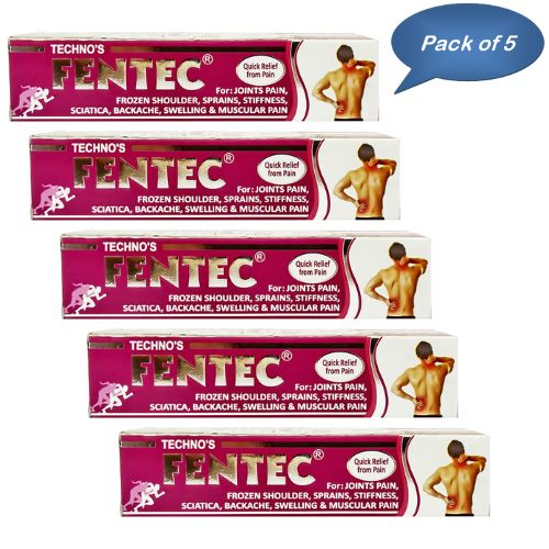 Technopharm Pvt Ltd Fentec Ointment  30 Gm (Pack Of 5)