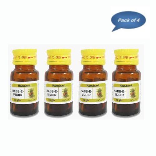 Hamdard Habb-E-Mudir 15 Tablets (Pack Of 4)