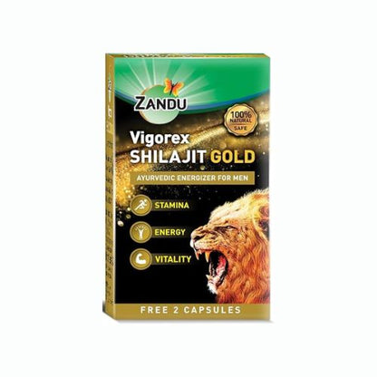 Zandu Vigorex Shilajit Gold 10 Capsules