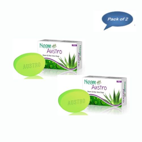 Austro Labs Neemalo Soap 75 Gm(Pack of 2)