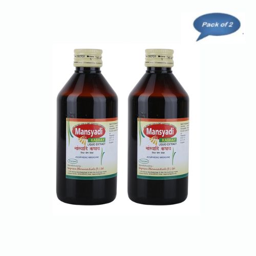 Nagarjun (Gujarat) Mansyadi Kashay 200 Ml(Pack of 2)