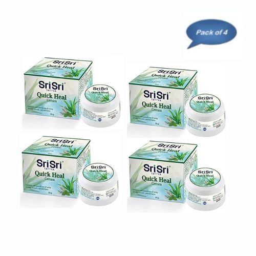 Sri Sri Tattva Quick Heal Cream 25 Gm(Pack of 4)