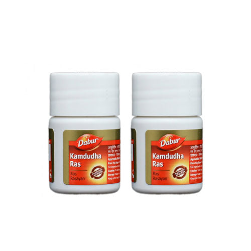 Dabur Kamdudha Ras 20 Tablets (Pack Of 2)