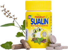 Hamdard Sualin Cough 60 Tablets - Pack of 5 | Classical Unani Cough & Cold Relief Tablets