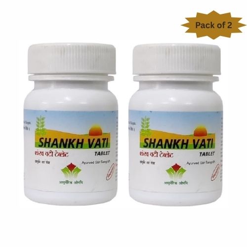 Nagarjun (Gujarat) Shankh Vati 60 Tablets(Pack of 2)