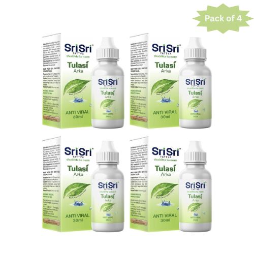 Sri Sri Tattva Tulasi Arka 30 Ml (Pack of 4)