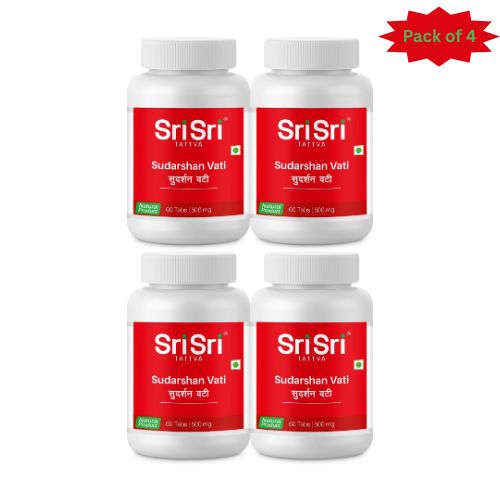 Sri Sri Tattva Sudarshan Vati 60 Tablets (Pack of 4)