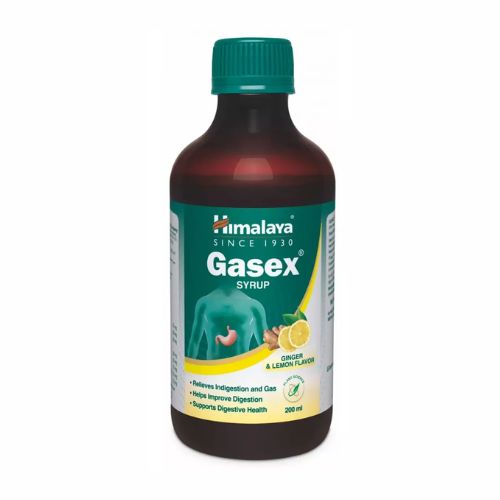 Himalaya Gasex Syrup (Ginger & Lemon Flavor) 200ml