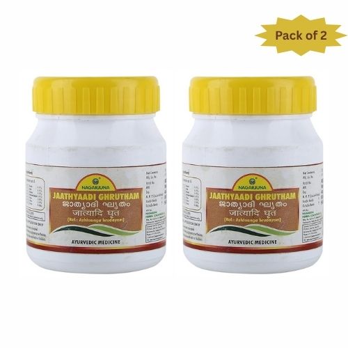 Nagarjuna Ayurveda Jathyadi Ghrutham 50 Gm(Pack of 2)