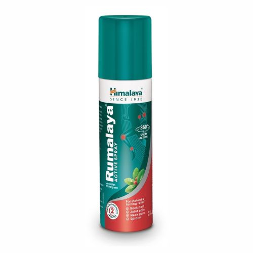 Himalaya Rumalaya Active Spray 50g | Ayurvedic Pain Relief | Back, Joint & Muscle Pain