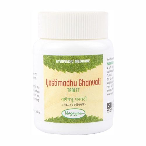 Nagarjun (Gujarat) Yastimadhu Ghanvati 60 Tablets