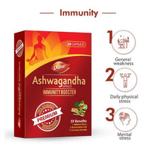 Dabur Ashwagandha 20 Capsules(Pack of 4)
