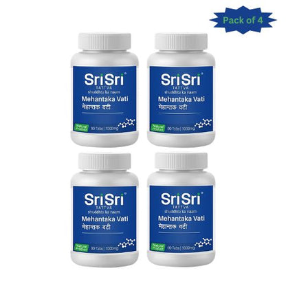 Sri Sri Tattva Mehantaka Vati 60 Tablets (Pack of 4)