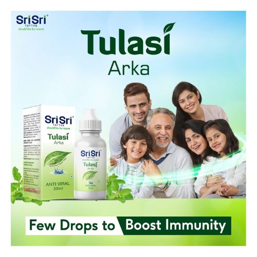 Sri Sri Tattva Tulasi Arka 30 Ml (Pack of 4)