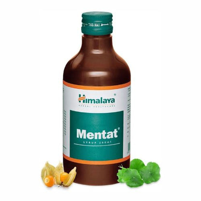Himalaya Mentat Syrup 200 ml | Herbal Brain & Memory Tonic