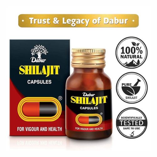 Dabur Shilajit 100 Capsules