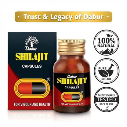 Dabur Shilajit 100 Capsules