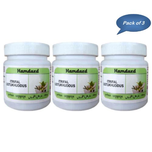 Hamdard Itrifal Ustukhuddus 150 Gm (Pack of 3)