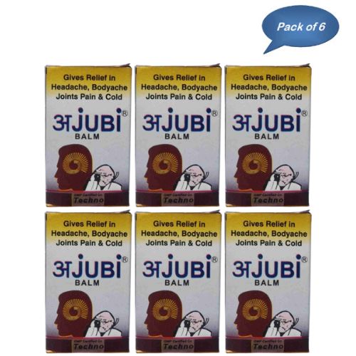 Technopharm Pvt Ltd Ajubi Balm 10 Gm (Pack Of 6)