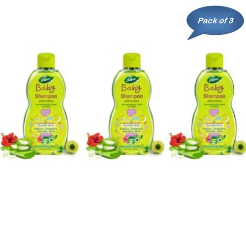 Dabur Baby Shampoo 60 Ml (Pack Of 3)